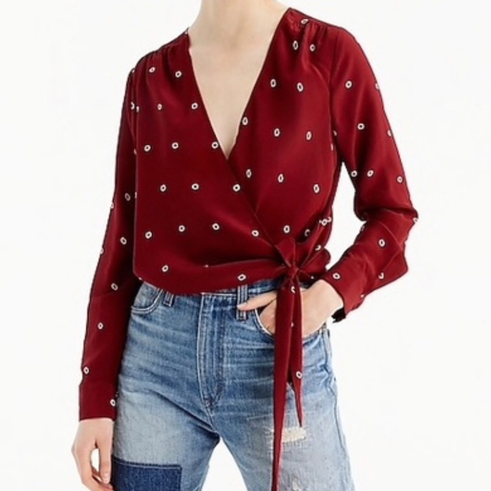 JCrew silk blouse
